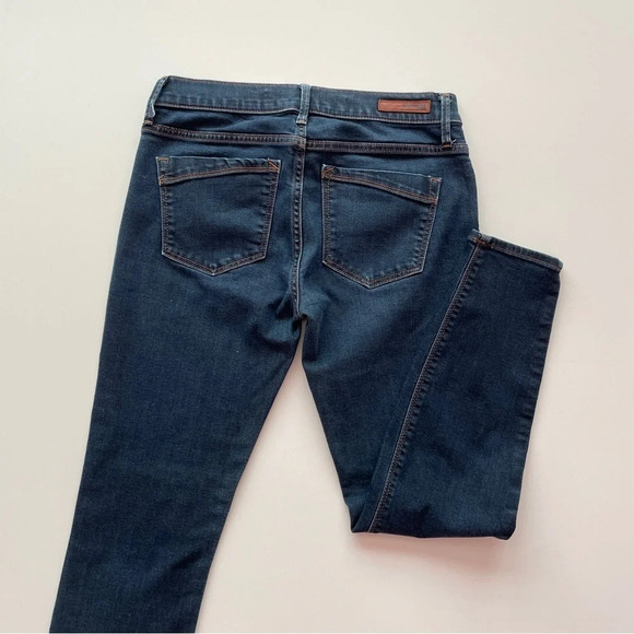EXPRESS Mid rise Legging Denim Blue Jeans Size 4 Short Casual Everyday Jeans - Picture 7 of 8